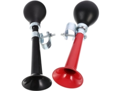 Bocina de aire metálica negra y roja para portátiles, apta para usar en montaña y ciudad, Gokoco Pot