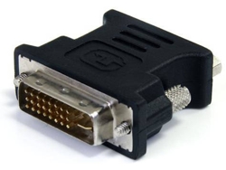 Cable Adaptador STARTECH.COM DVIVGAMFBK DVI-I VGA Negro