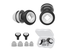Protectores auditivos reutilizables de silicona antirruido - Negros