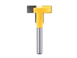 Broca De Fresado De Ranura En T De Carburo Cementado Con Vástago De 1/4" Para Carpintería (amarillo, 27 Mm)