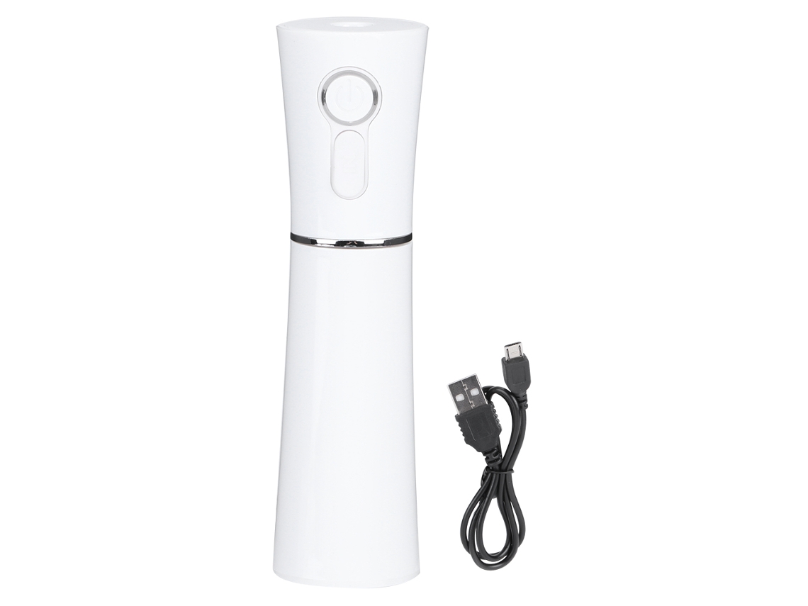 Humidificador portátil de mano con nebulizador facial recargable por USB