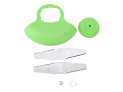 Juego De Accesorios De Cuchilla Recta De Acero Inoxidable Para Desbrozadora Eléctrica.