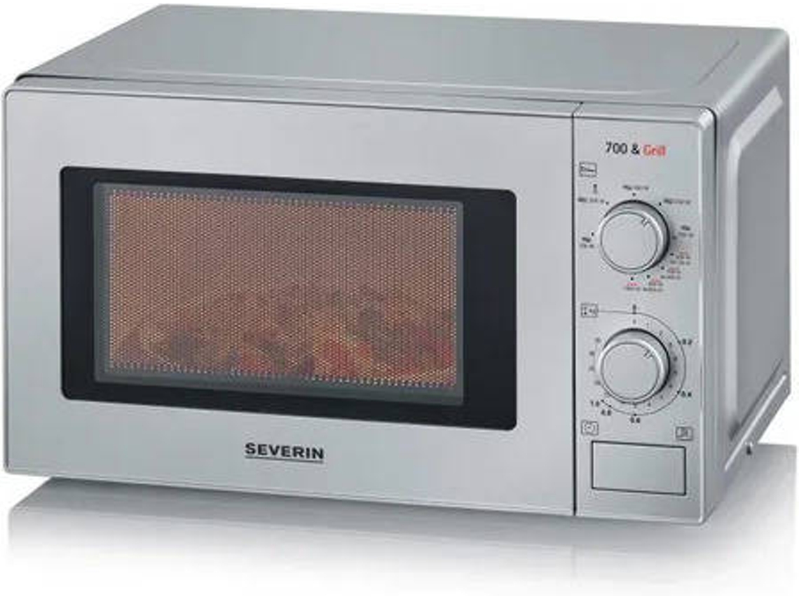 Microondas SEVERIN MW7900 (20 L - Con Grill - Gris)
