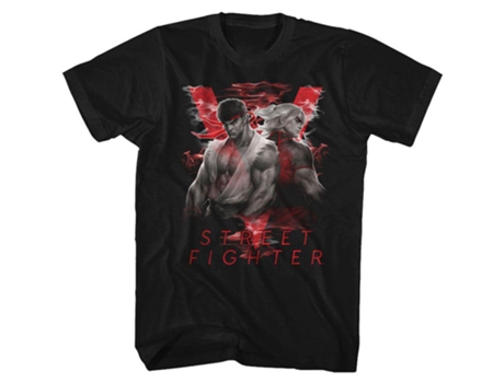 Camiseta ROCKINSTONE Street Fighter Smoky V (XL)