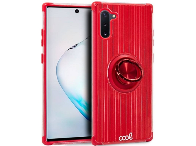 Carcasa Samsung Galaxy Note 10 COOL Hard Anillo Rojo