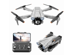 I3 Pro Mini Drone Con Cámara Dual 4k (3 Baterías - Duración De La Batería 15 Min - Gris)