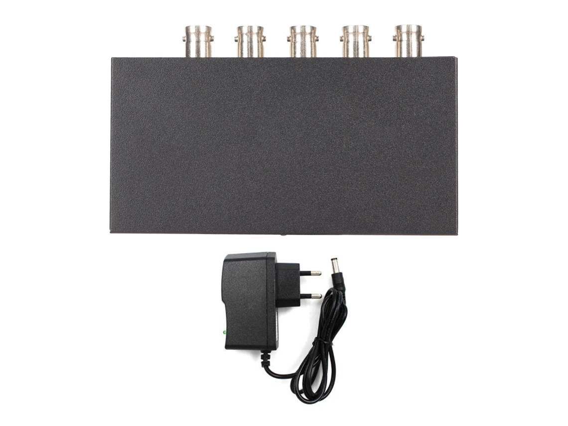Divisor Sdi Profesional 1x4 Compatible Con 3g Hd Sd Sdi 1080p Para Estaciones De Televisión, Monitorización Y Seguridad.