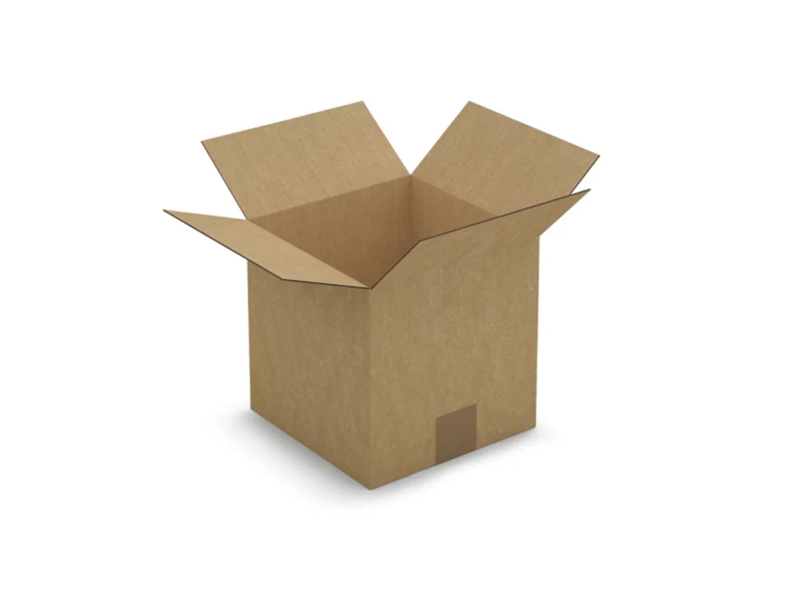 Cajas de embalaje cuadradas de 5 x 20 x 20 cm - Flauta simple