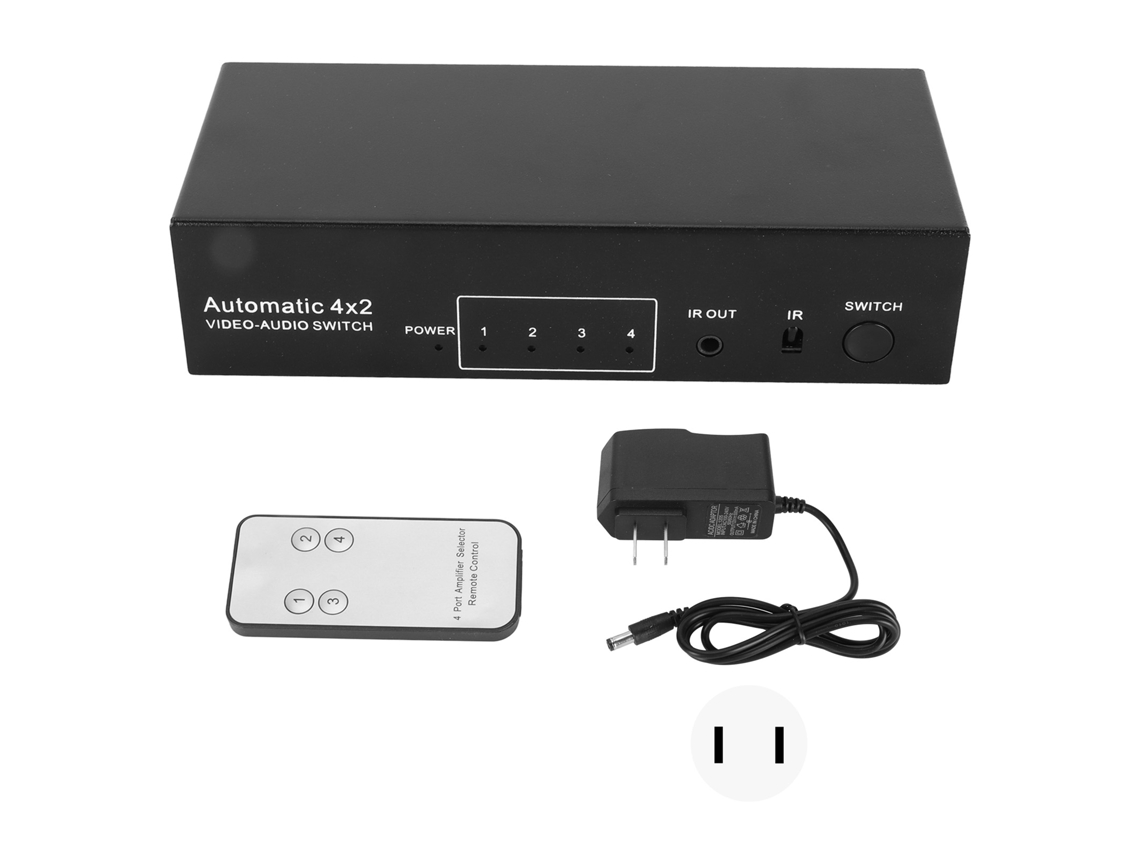 Comutador de Controle Remoto Áudio e Vídeo LAXISCREED