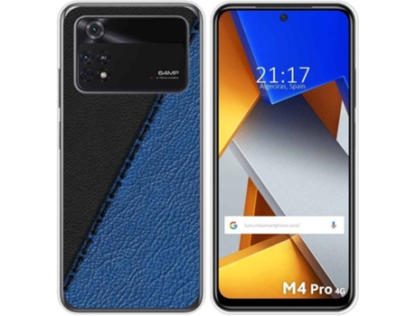 Carcasa para Xiaomi Poco M4 Pro 4G TUMUNDOSMARTPHONE Dibujos Cuero 02 Multicolor