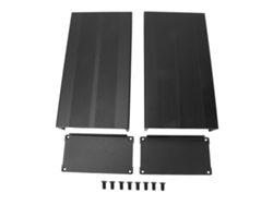2026velora - Caja de refrigeración de aluminio para proyectos electrónicos de bricolaje, accesorios de protección para placas de circuitos impresos