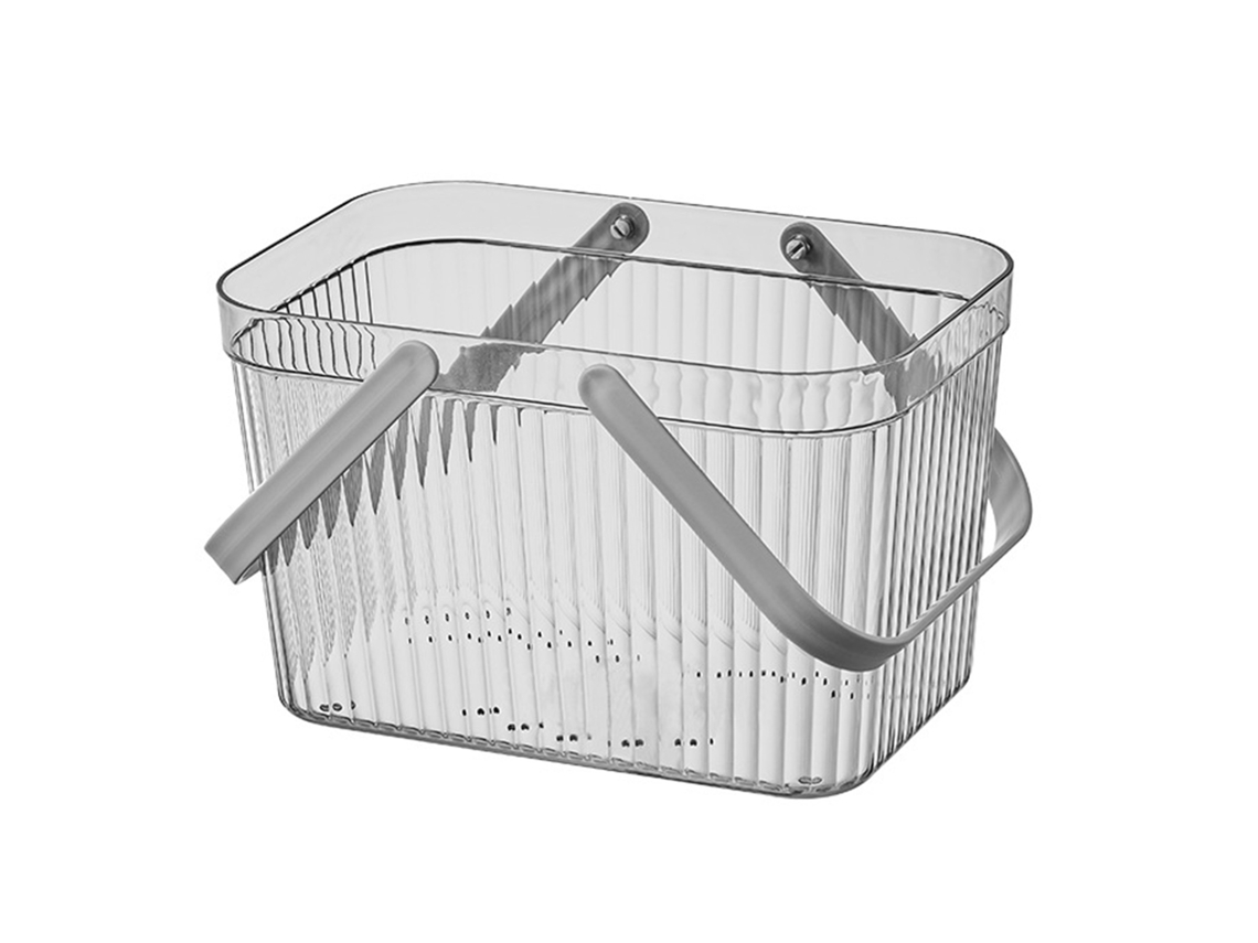 Organizador de baño en banda transparente con capacidad (28x19x18cm) Kofihety