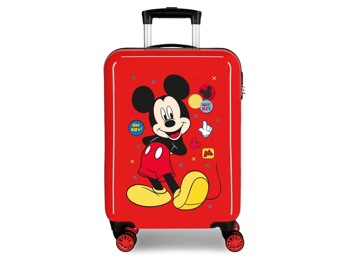 Maleta de Viaje DISNEY Enjoy The Day (Cabina - Rojo - 38 x 55 x 20 cm)
