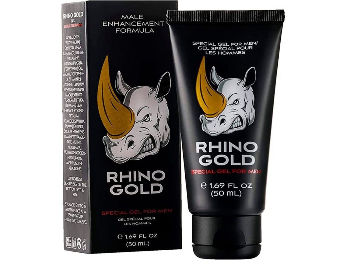 Rhino Gold Gel Íntimo Para Hombres 50 Ml