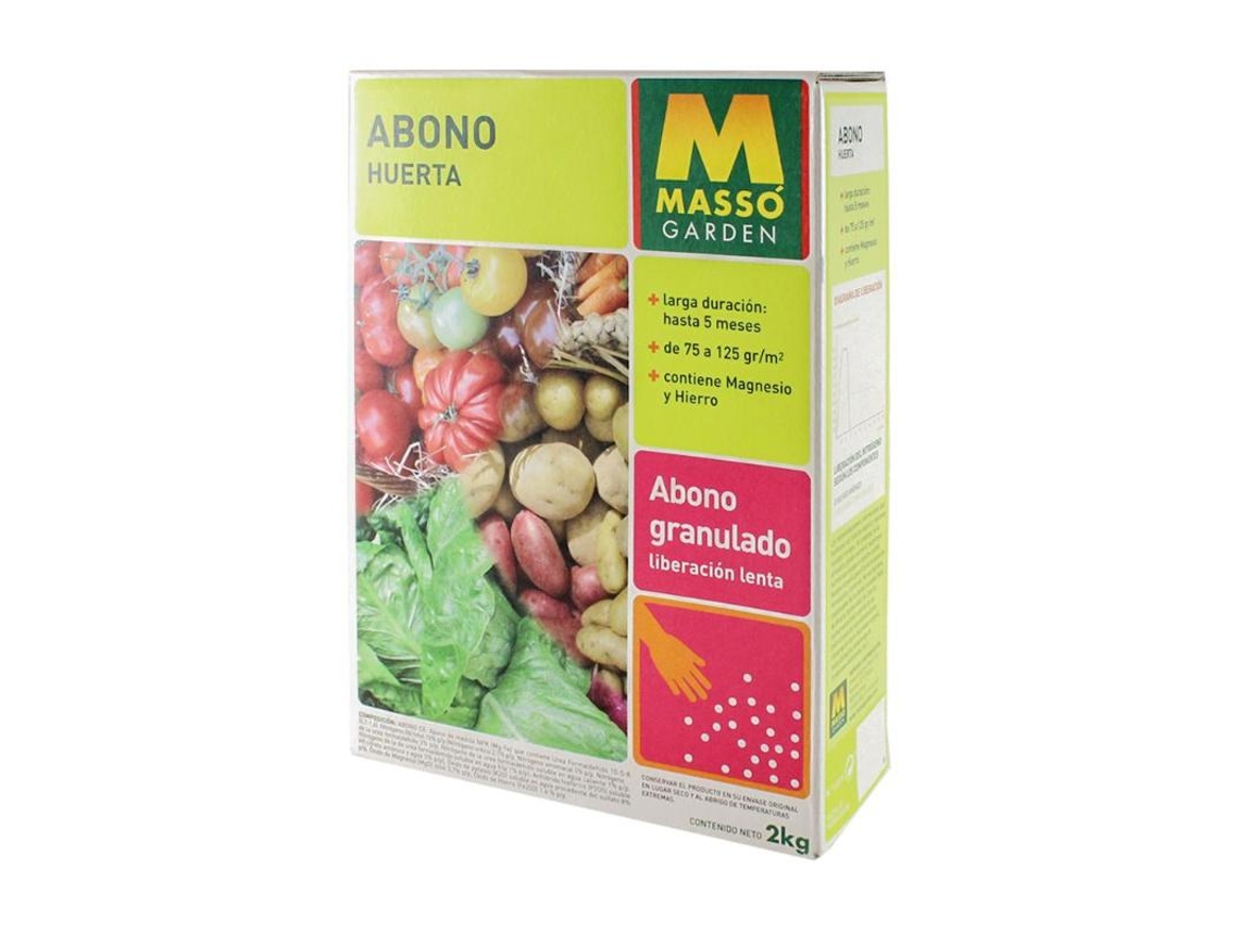 Abono huerta 2kg granulado caja