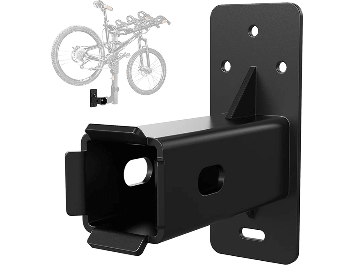 Vlrla-soporte De Pared Para Enganche De 2 Pulgadas, Portabicicletas Para Garaje, Organizador De Metal, Carga Hasta 300 Libras