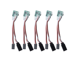 5 Piezas Inversor De Señal Servo Rc Universal Inversores De Rotación Para Avión 4‑6v