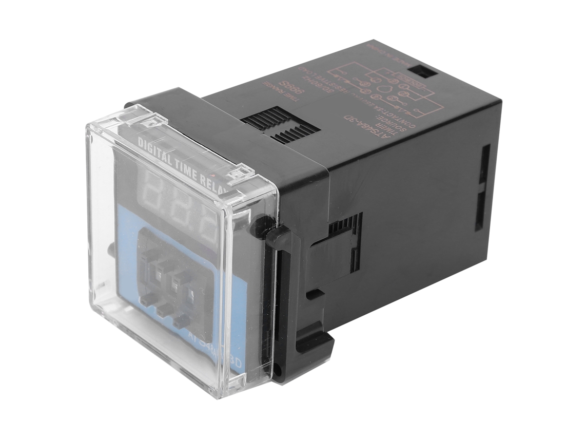 Relé De Tiempo Profesional Ats48a-3d Ajustable Ciclo Retardo Control Ac110v