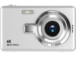 Cámara Digital Hd 1080p De 96 Mp Para Niños Con Zoom De 16x Y Pantalla Ips De 2,4".