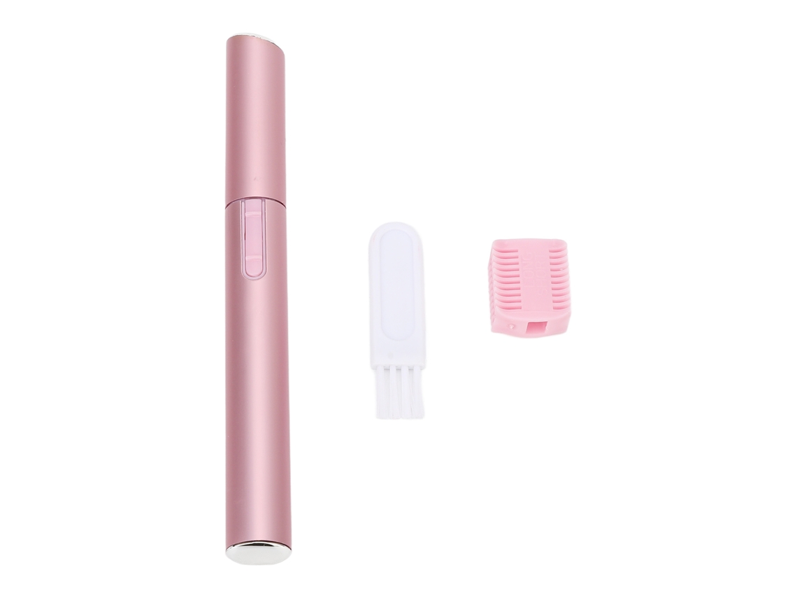 Mini Recortadora Eléctrica De Cejas Para Mujer: Segura, Portátil Y Lavable Con Cuchilla De Acero Inoxidable.