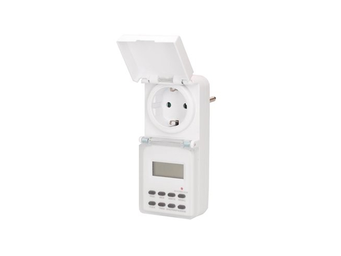 Temporizador Digital Para Exterior Ip44