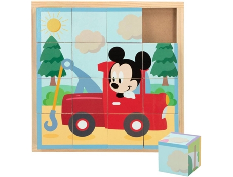 Puzzle WOOMAX madera Disney (3 anos - 16 piezas)