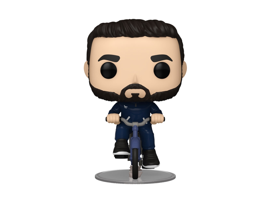 Figura Funko TED LASSO Roy Kent En Bicicleta Pop! vinilo