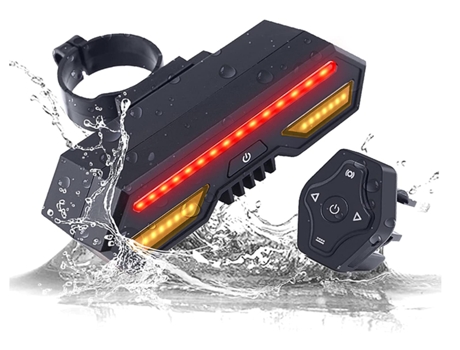 Luz Trasera CHRONUS (Negro)
