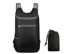 Mochila Dobrável Impermeável Azul-escura Nº 15l Ultraleve Para Camping Atividades Ao Ar Livre Viagens Caminhadas E Ciclismo