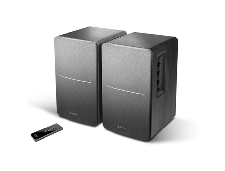 EDIFIER R1280T Negro 42W Altavoces Activos Estudio y Biblioteca Control Remoto Infrarrojos 2 Entradas RCA Amplificador Integrado Pa