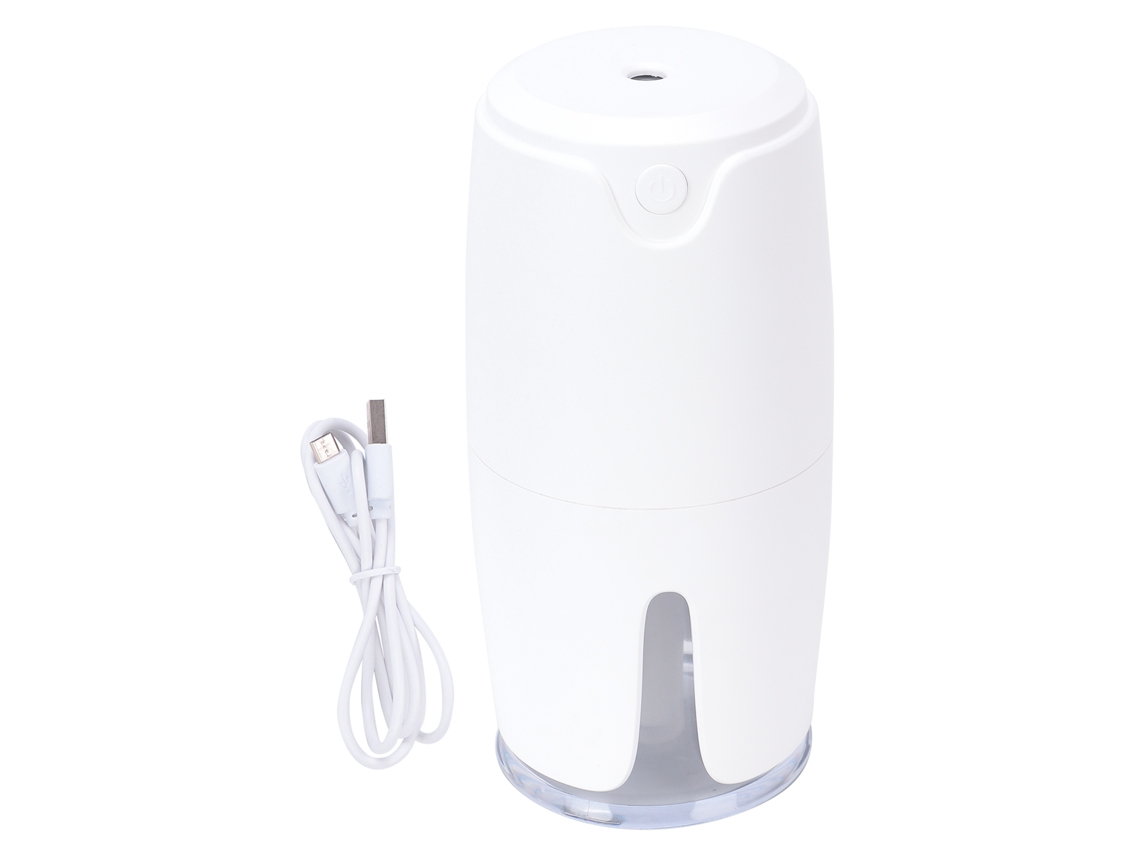 Humidificador Usb De Gran Capacidad Silencioso Pequeño Atomizador Aromático Para Coche, Escritorio, Dormitorio, Oficina (blanco)