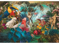 Rompecabezas Heye Birddiversity de 1000 piezas, colorido y divertido.