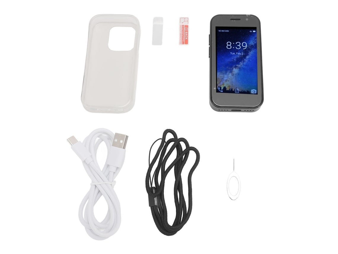 Xs15 Pro Desbloqueado 3g Pequeño Android 9.0 Teléfono De 3 Pulgadas 2gb Ram 16gb Rom Cámara De 6mp Negro