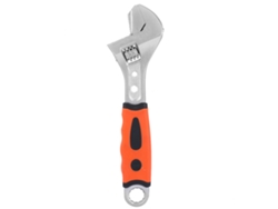 Llave ajustable de 8 pulgadas, acero, herramienta multiusos para reparaciones, plomería, motocicletas y automóviles.