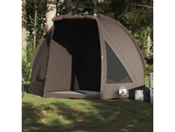 Tienda de pesca impermeable marrón