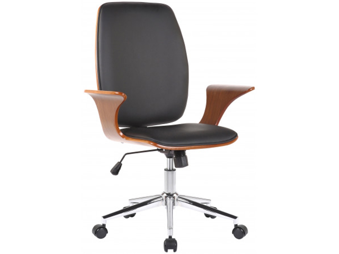 Silla de Escritorio DUDECO (Acero - Marrón)