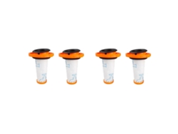 Juego de 4 filtros para aspiradora Rowenta X-force Flex 9.60 RH20XX (modelos ZR009010 y ZR009012): piezas de repuesto para una limpieza eficiente.