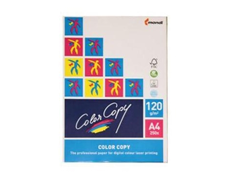 Papel Color Copy Brilhante A4 250 Fls 120 Grs