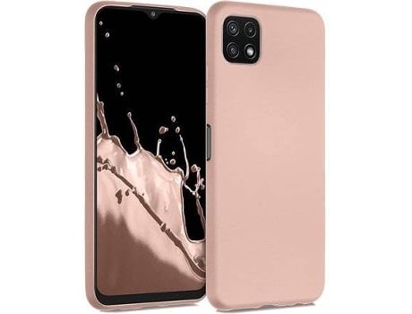 Carcasa Samsung Galaxy A22 5G G4M Silicona Rosa