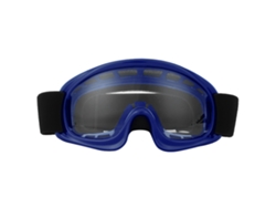 Gafas de seguridad todoterreno para niños, resistentes al viento, antiimpacto y para motociclismo, color azul