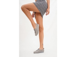 Zapatos Planos De Piel Auténtica Marrón Para Mujer - Moda Casual