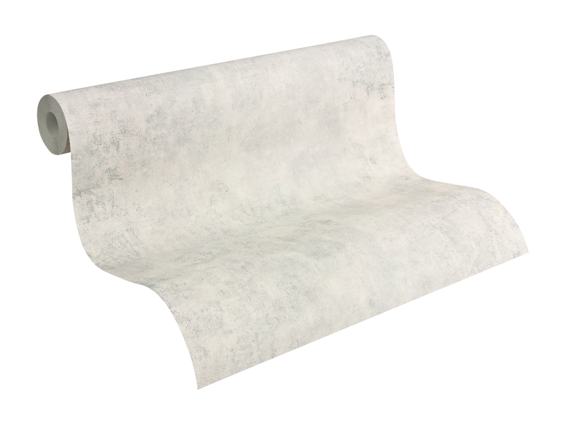 Papel de Pared A.S. CRÉATION (53 cm x 10,05 m - Tejido - Gris)