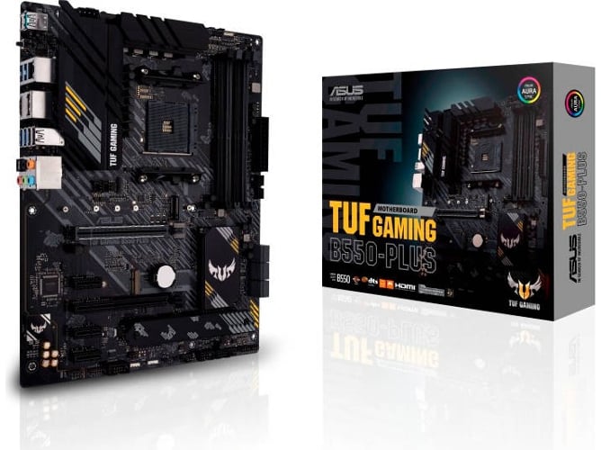 Placa Base ASUS TUF GAMING B550-PLUS (Socket AM4 - AMD B550 - ATX)
