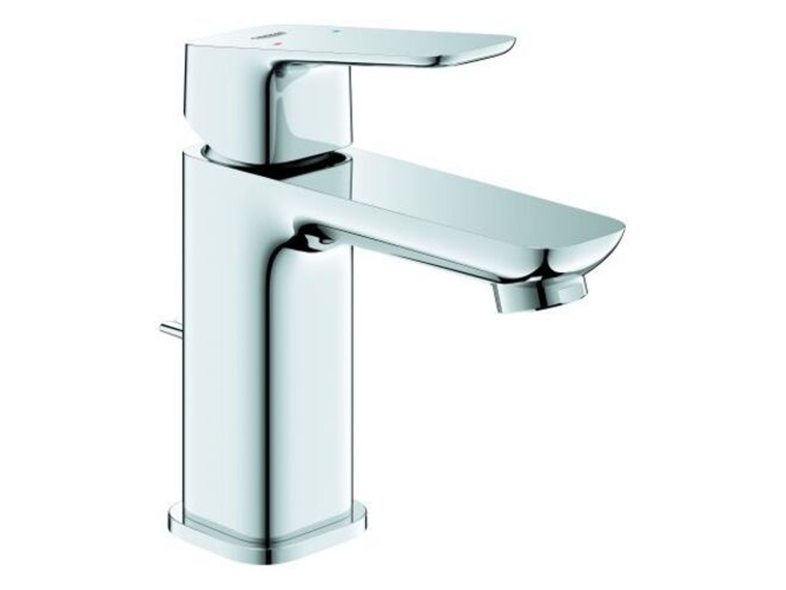 Grifo monomando para lavabo Cubeo, tamaño S, salida de 106 mm, desagüe automático, 1016940000, color cromo Grohe