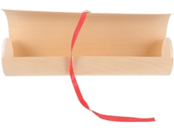 Almacenamiento Madera Beige Fácil Abrir Cerrar Diseño Rústico Natural Guardar Botellas Caja Tapa Vino Casa