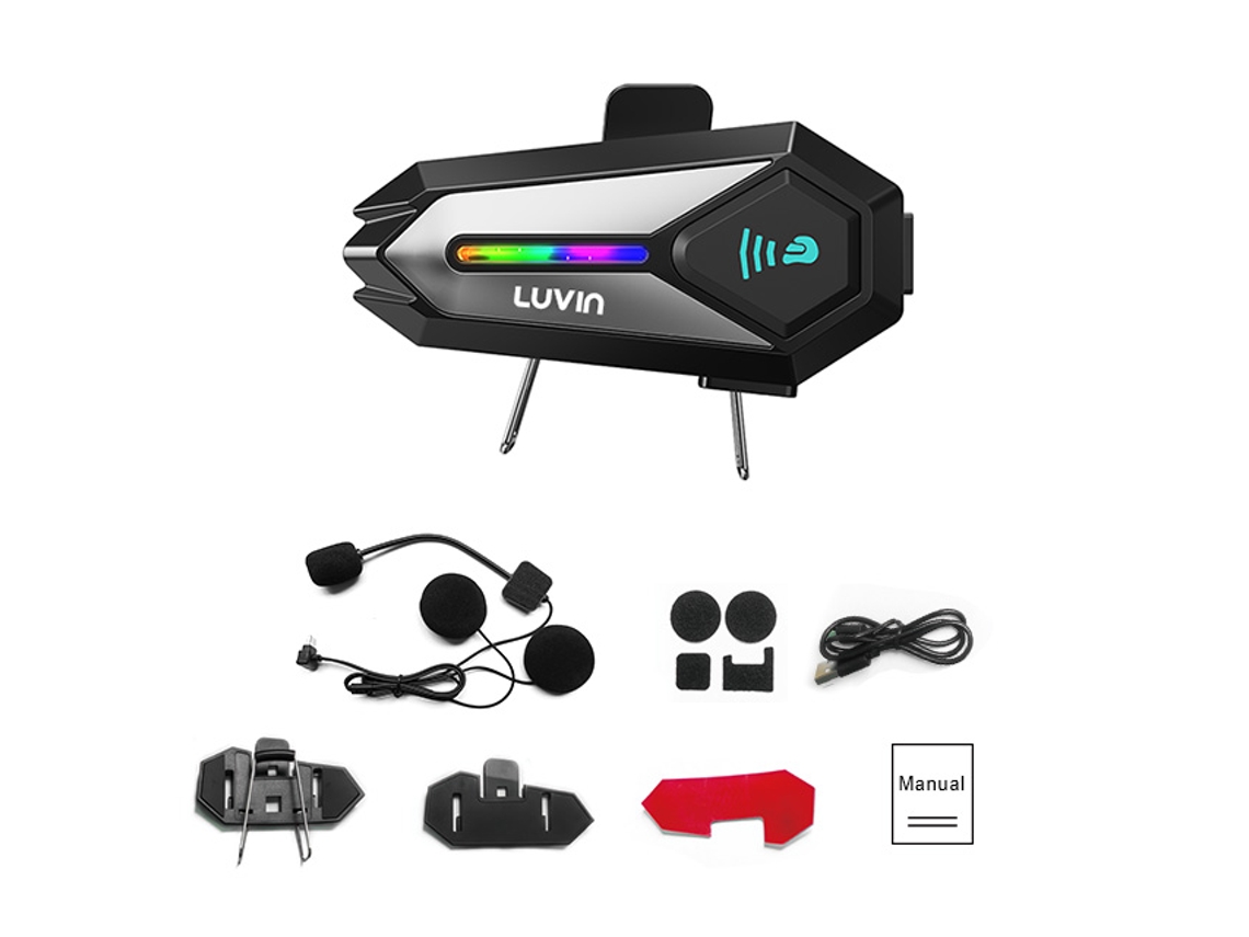 Sistema de frenos antibloqueo liviano G8, radio bidireccional Bluetooth a prueba de agua para motocicletas.