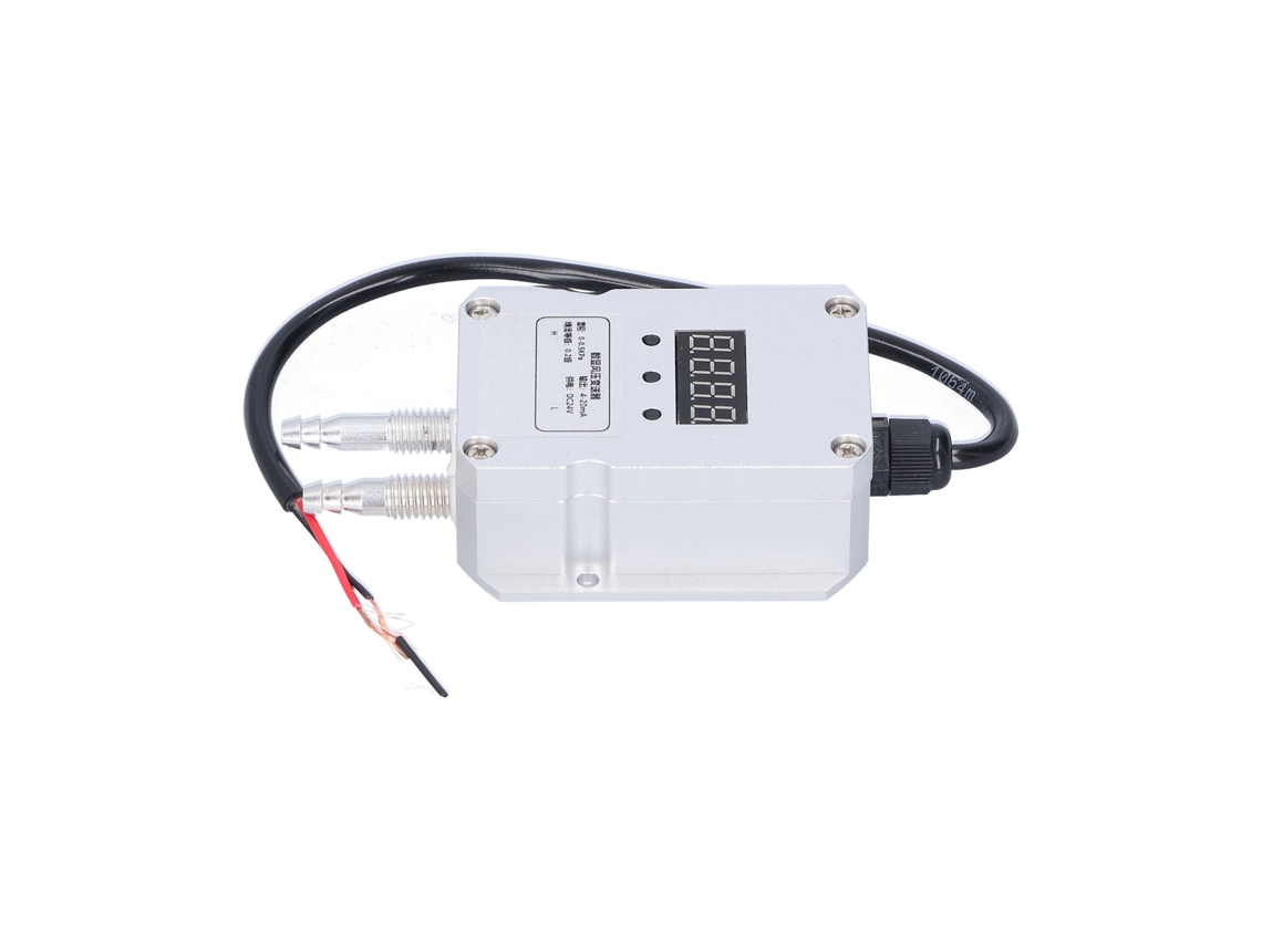 Transmisor De Presión De Viento Con Display Digital Sensor Diferencial 4-20ma Dc 24v 0-5kpa