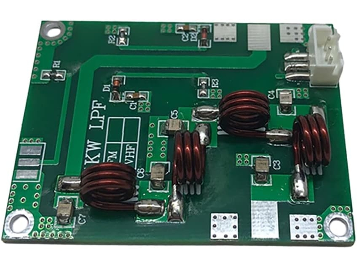Filtro De Paso Bajo De 0-1 Kw Y 88-108 Mhz Con Acoplamiento Para Transmisor De Fm