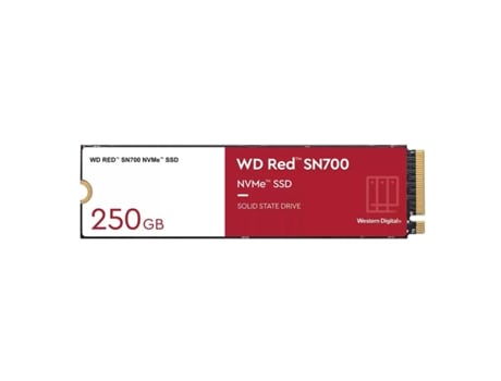 Disco SSD WESTERN DIGITAL Wd Red Sn700 Nas 250GB M.2 2280 Pcie