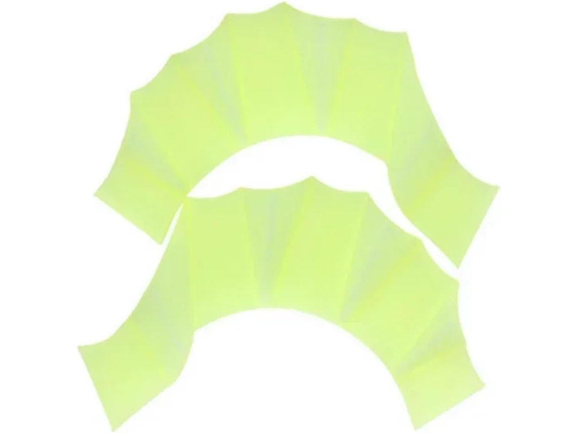 Paire De Palmes Natation Unisexes En Silicone, Gants Palmés Les Doigts, Accessoires Sports